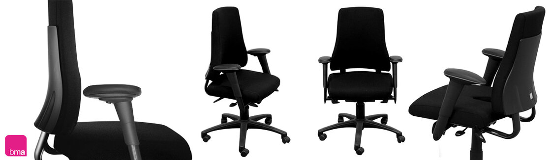 BMA gebruikte ergonomische bureaustoelen 